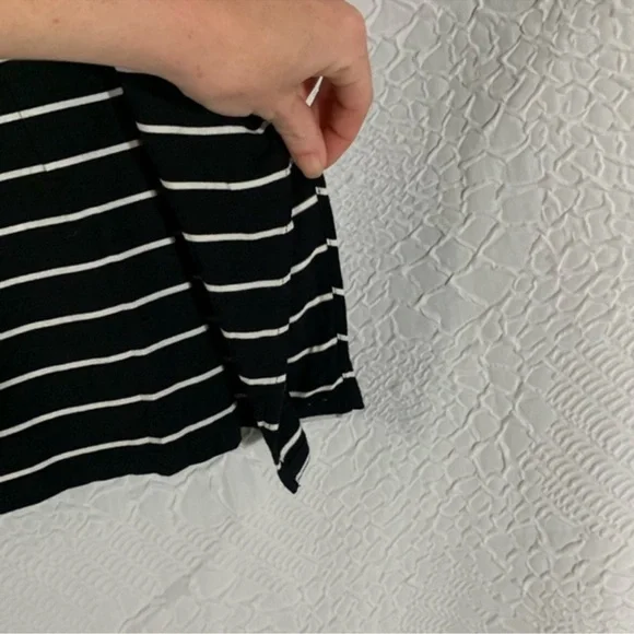 NWOT! Michael Kors Flowing Sleeve Striped Blouse! - Picture 6 of 7